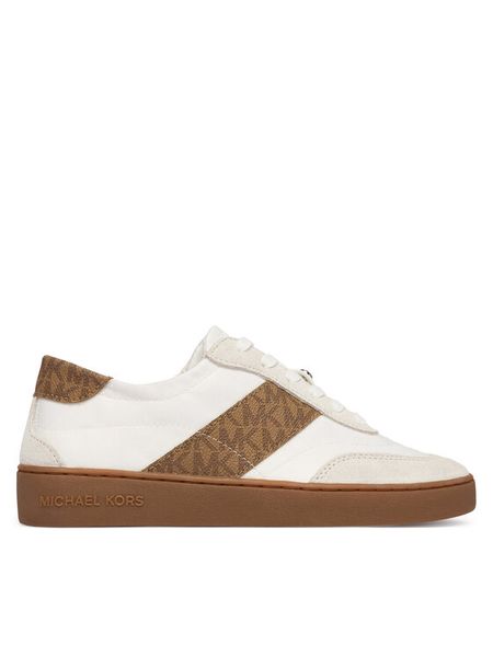 MICHAEL Michael Kors Sneakersy Kaycee 43R6KCFS1D Biały. Białe obuwie sportowe damskie MICHAEL Michael Kors, z materiału, bez zapięcia. Za 549.99 zł.