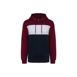 Bluza z kapturem Kariban. Białe bluzy damskie KARIBAN, s, bez wzorów, z bawełny, z kapturem. Za 234.50 zł.