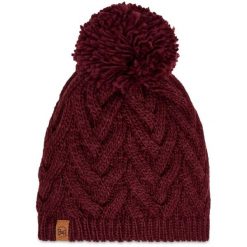 Czapka BUFF Knitted & Fleece Beanie Caryn. Czerwone czapki damskie Buff, bez wzorów. Za 129.99 zł.