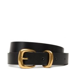 Pasek Damski Calvin Klein. Czarne paski damskie Calvin Klein, bez wzorów. Za 189.99 zł.