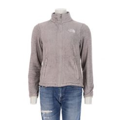 Damska kurtka polarowa Osito TNF. Szare kurtki damskie The North Face, l, bez wzorów, z polaru, bez kaptura. Za 212.96 zł.