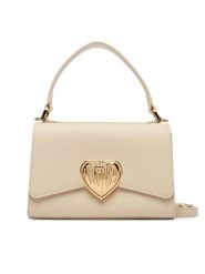 LOVE MOSCHINO Torebka JC4146PP1OL1611A Écru. Torebki klasyczne damskie Love Moschino, ze skóry, bez dodatków. Za 1,159.00 zł.