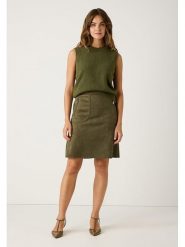 More & More Spódnica w kolorze khaki rozmiar: 44. Brązowe spódnice damskie More & More, na co dzień, bez wzorów, mini. Za 201.08 zł.