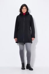Damskie Kurtka softshellowa HYPRAR hydrofobowa kaptur. Czerwone kurtki damskie Ulla Popken, plus size, bez wzorów, z materiału, bez kaptura. Za 639.99 zł.