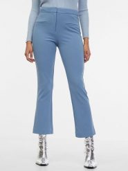 Orsay Spodnie w kolorze błękitnym rozmiar: 42. Niebieskie spodnie materiałowe damskie Orsay, bez wzorów, z materiału. Za 41.49 zł.