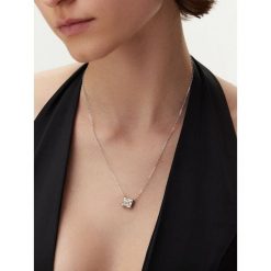 Naszyjnik Guess. Szare naszyjniki damskie Guess, srebrne. Za 179.99 zł.