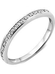 Rinani Złoty pierścionek z diamentami rozmiar: 50. Szare pierścionki damskie Rinani, z diamentem, złote. Za 1,087.99 zł.