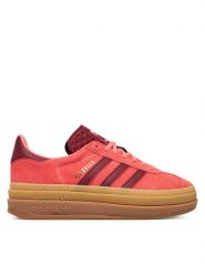 Adidas Sneakersy Gazelle Bold KI7213 Pomarańczowy. Brązowe obuwie sportowe damskie Adidas, ze skóry, bez zapięcia, Adidas Advantage. Za 529.99 zł.