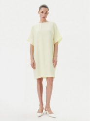 Bruuns Bazaar Sukienka codzienna Gigi BBW3477N Żółty Loose Fit. Żółte sukienki damskie Bruuns Bazaar, bez wzorów, z wiskozy, bez ramiączek. Za 259.99 zł.