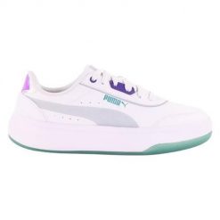 Buty do chodzenia damskie Puma Tori Candy. Białe obuwie sportowe damskie Puma, z materiału, bez zapięcia, trekkingowe. Za 338.00 zł.