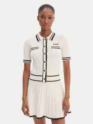 Guess Kardigan V6RR02 Z4652 Écru Regular Fit. Kardigany damskie Guess, m, z aplikacjami, z syntetyku. Za 429.99 zł.