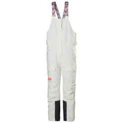 Damskie spodnie narciarskie cargo na szelkach Helly Hansen Switch. Zielone spodnie sportowe damskie Helly Hansen, bez wzorów, narciarskie. Za 1,069.50 zł.