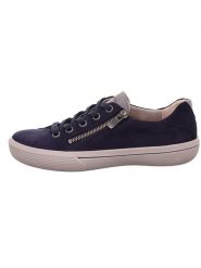 Legero Skórzane sneakersy "Fresh" w kolorze granatowym rozmiar: 38. Niebieskie obuwie sportowe damskie Legero, bez zapięcia. Za 328.45 zł.