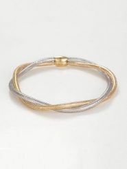 OR ÉCLAT Złota bransoletka rozmiar: onesize. Żółte bransoletki damskie Or Éclat, złote. Za 978.99 zł.