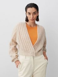 Someday Kardigan w kolorze beżowym rozmiar: 42. Brązowe kardigany damskie someday., bez wzorów, prążkowane. Za 217.99 zł.