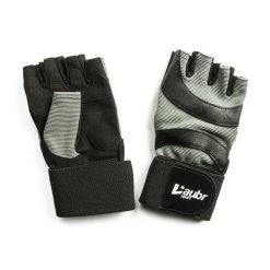 Fitness Gloves skórzane rękawice z wyściółką, czarne. Czarne obuwie sportowe damskie FIVE GLOVES, bez wzorów. Za 132.99 zł.
