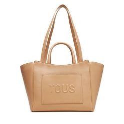 Torebka TOUS. Brązowe shopper bag tous, bez wzorów, bez dodatków. Za 799.99 zł.