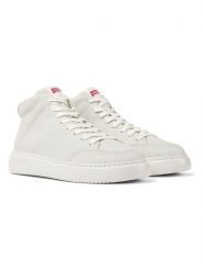 Camper Skórzane sneakersy w kolorze kremowym rozmiar: 41. Brązowe obuwie sportowe damskie Camper, ze skóry, bez zapięcia. Za 434.85 zł.