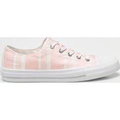 Converse - Tenisówki. Szare obuwie sportowe damskie Converse, z gumy. W wyprzedaży za 179.90 zł.
