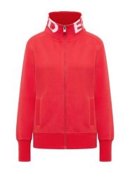 ELBSAND Bluza "Alvis" w kolorze czerwonym rozmiar: L. Czerwone bluzy damskie ELBSAND, l, bez wzorów, bez kaptura. Za 199.45 zł.