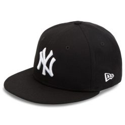 Czapka z daszkiem New Era. Czarne czapki z daszkiem damskie New Era, bez wzorów. Za 119.99 zł.