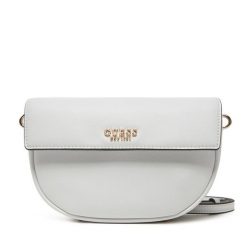 Torebka Guess. Białe listonoszki damskie Guess, z aplikacjami, bez dodatków. Za 279.99 zł.