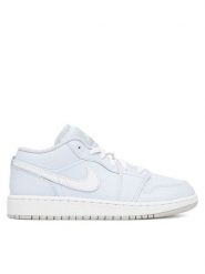 Nike Sneakersy Air Jordan 1 Low Se (GS) FV8486 400 Niebieski. Niebieskie obuwie sportowe damskie Nike, ze skóry, bez zapięcia. Za 389.99 zł.