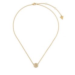 Naszyjnik Guess. Żółte naszyjniki damskie Guess, złote. Za 239.99 zł.