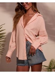 Milan Kiss Bluzka w kolorze pomarańczowym rozmiar: M. Pomarańczowe bluzki damskie Milan Kiss, m, bez wzorów, bez kołnierzyka, bez ramiączek. Za 179.64 zł.