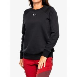 Bluza damska bez kaptura Under Armour Rival Fleece Crew. Czarne bluzy damskie Under Armour, l, bez wzorów, bez kaptura. Za 170.20 zł.
