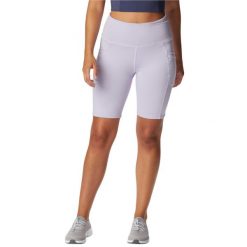 Spodenki sportowe damskie Columbia Windgates Half Tight. Fioletowe spodenki sportowe damskie Columbia, m, bez wzorów, z elastanu. Za 112.99 zł.
