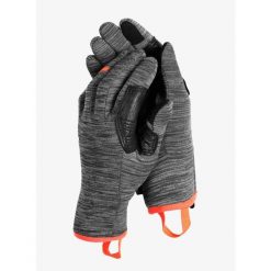 Rękawice skiturowe damskie Ortovox Fleece Light Glove. Szare rękawiczki damskie ORTOVOX, bez wzorów. Za 235.99 zł.