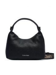 Calvin Klein Torebka LV04F3892G Czarny. Czarne torebki klasyczne damskie Calvin Klein, ze skóry, bez dodatków. Za 369.99 zł.