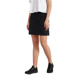 Spodenki sportowe damskie Skechers Go Walk Skort. Czarne spodenki sportowe damskie Skechers, xs, bez wzorów, z elastanu, trekkingowe. Za 189.99 zł.