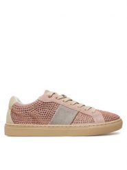 Guess Sneakersy FLPTOD SUE12 Różowy. Czerwone obuwie sportowe damskie Guess, ze skóry, bez zapięcia. Za 299.99 zł.