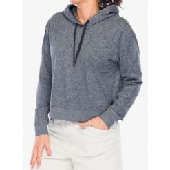 Bluza z kapturem damska Black Diamond Circuit Midlayer Hoody. Szare bluzy damskie Black Diamond, bez wzorów, z kapturem. Za 276.99 zł.