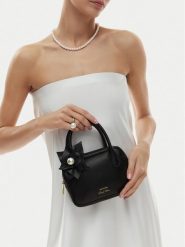 GINO ROSSI Torebka EO-ROSE-LA224-194455 Czarny. Czarne torebki klasyczne damskie Gino Rossi, ze skóry, bez dodatków. Za 279.99 zł.