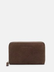 Liebeskind Berlin Skórzany portfel w kolorze brązowym - 15 x 9 x 2 cm rozmiar: onesize. Brązowe portfele damskie Liebeskind Berlin, bez wzorów, z materiału. Za 289.88 zł.