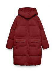 Vero Moda Płaszcz pikowany w kolorze bordowym rozmiar: L. Czerwone płaszcze damskie Vero Moda, l, bez wzorów, bez kaptura. Za 281.10 zł.