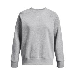 Bluza damska Under Armour Rival Fleece Crew. Białe bluzy damskie Under Armour, xs, bez wzorów, bez kaptura. Za 278.00 zł.