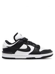 Nike Sneakersy Dunk Low Twist DZ2794 001 Czarny. Czarne obuwie sportowe damskie Nike, ze skóry, bez zapięcia. Za 419.00 zł.