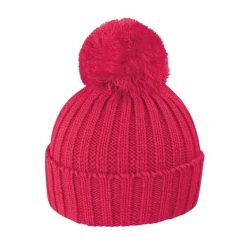 Czapka Dzianinowa HDi Quest. Czerwone czapki damskie RESULT WINTER ESSENTIALS, bez wzorów, z dzianiny. Za 39.99 zł.