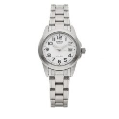 Zegarek Casio. Szare zegarki damskie Casio, srebrne. Za 219.99 zł.