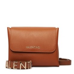 Torebka Valentino. Brązowe listonoszki damskie Valentino, bez wzorów, bez dodatków. Za 699.99 zł.