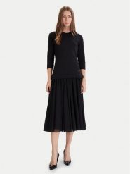 JOOP! Sukienka codzienna Taren 30047770 Czarny Regular Fit. Czarne sukienki damskie Joop!, bez wzorów, z syntetyku, bez ramiączek. Za 1,099.00 zł.