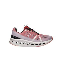 Buty do biegania damskie On Running Cloudsurfer. Czerwone obuwie sportowe damskie On, do biegania. W wyprzedaży za 579.00 zł.