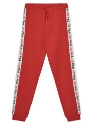 Original Marines Spodnie dresowe FILA DFPV4177YM Czerwony Regular Fit. Czerwone spodnie dresowe chłopięce Original Marines, z bawełny. Za 99.99 zł.