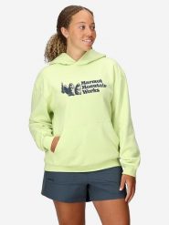 Marmot Bluza w kolorze limonkowym rozmiar: L. Zielone bluzy damskie Marmot, l, bez wzorów, z poliamidu, z kapturem. Za 179.45 zł.