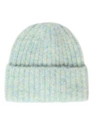 TATUUM Czapka w kolorze miętowym rozmiar: onesize. Niebieskie czapki damskie TATUUM, bez wzorów, ze skóry. Za 39.99 zł.