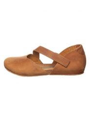 Comfortfusse Skórzane baleriny w kolorze jasnobrązowym rozmiar: 40. Brązowe balerinki damskie Comfortfüße, bez wzorów. Za 249.17 zł.